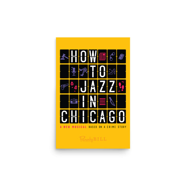 How to Jazz in Chicago Poster