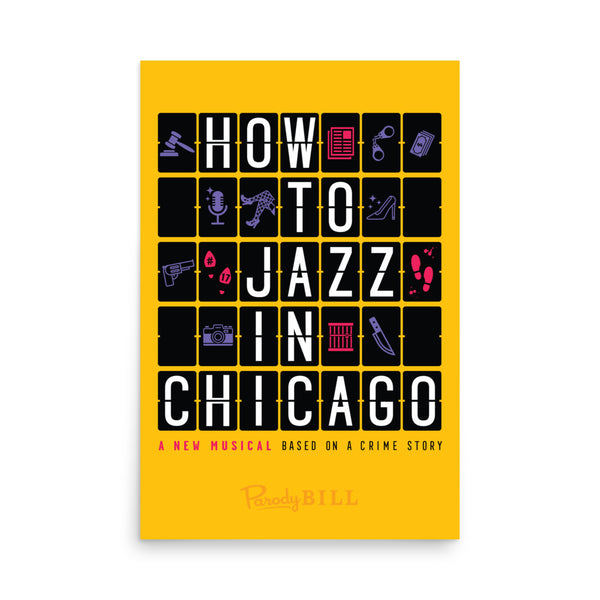 How to Jazz in Chicago Poster