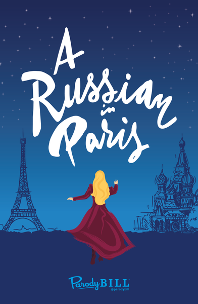 A Russian in Paris Print