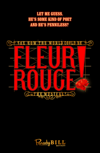 Fleur Rouge Print