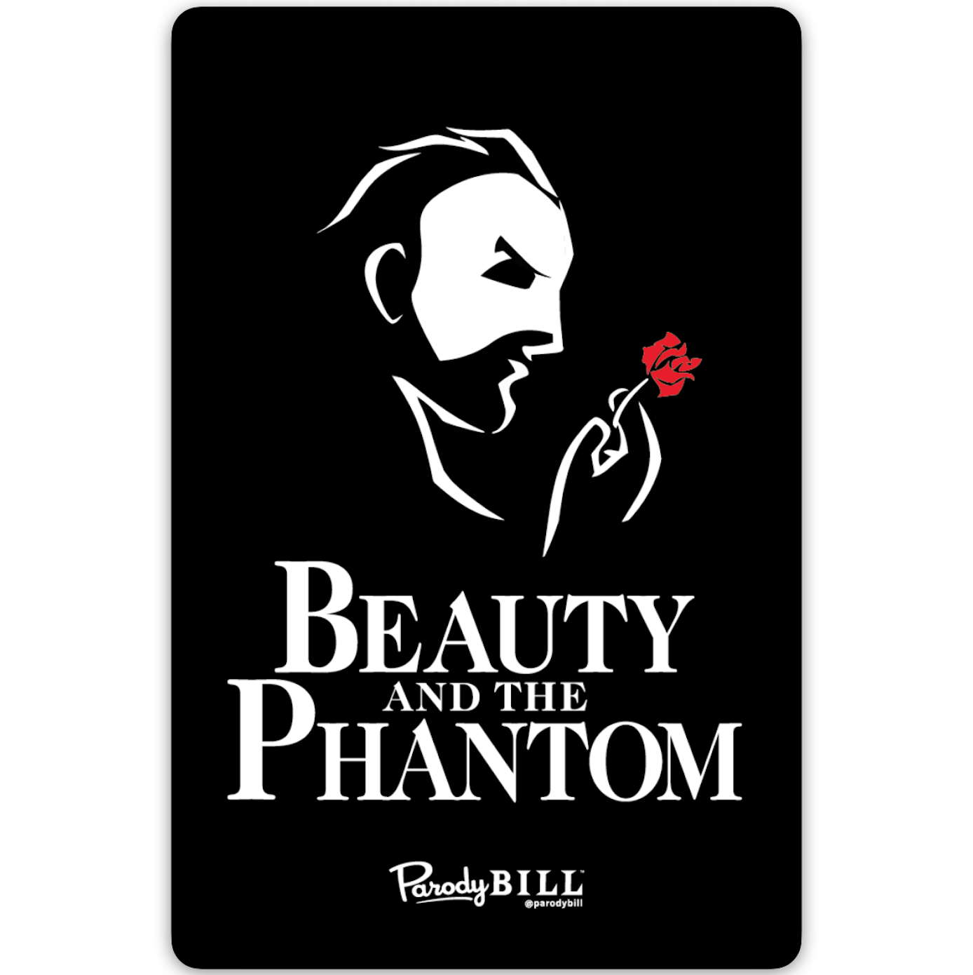 Beauty and the Phantom Sticker