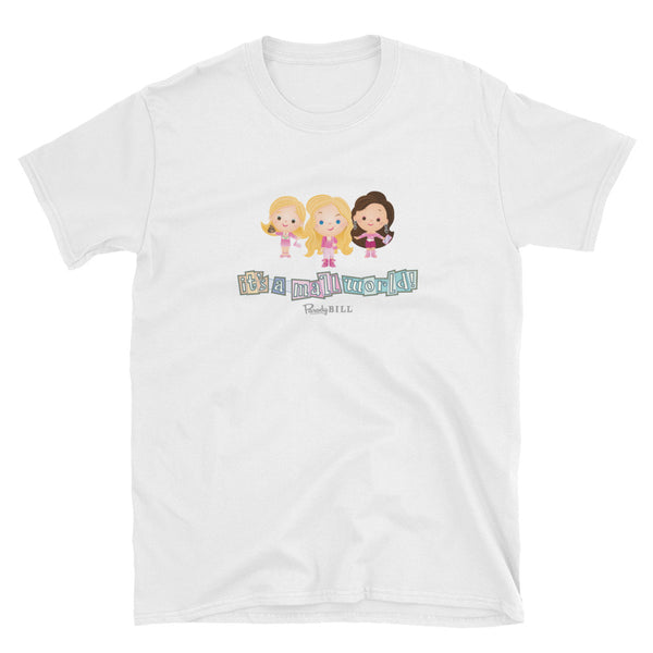 "it's a mall world" The Plastics Graphic Tee
