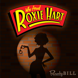 Who Free Roxie Hart, musical mashup of Chicago the musical and Who Frame Roger Rabbit, TShirt, TShirts, Graphic Tee, Graphic Tees, Broadway Merchandise