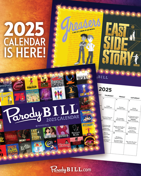 2025 Parodybill Calendar - Free US Shipping!