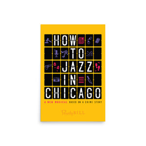 How to Jazz in Chicago Poster