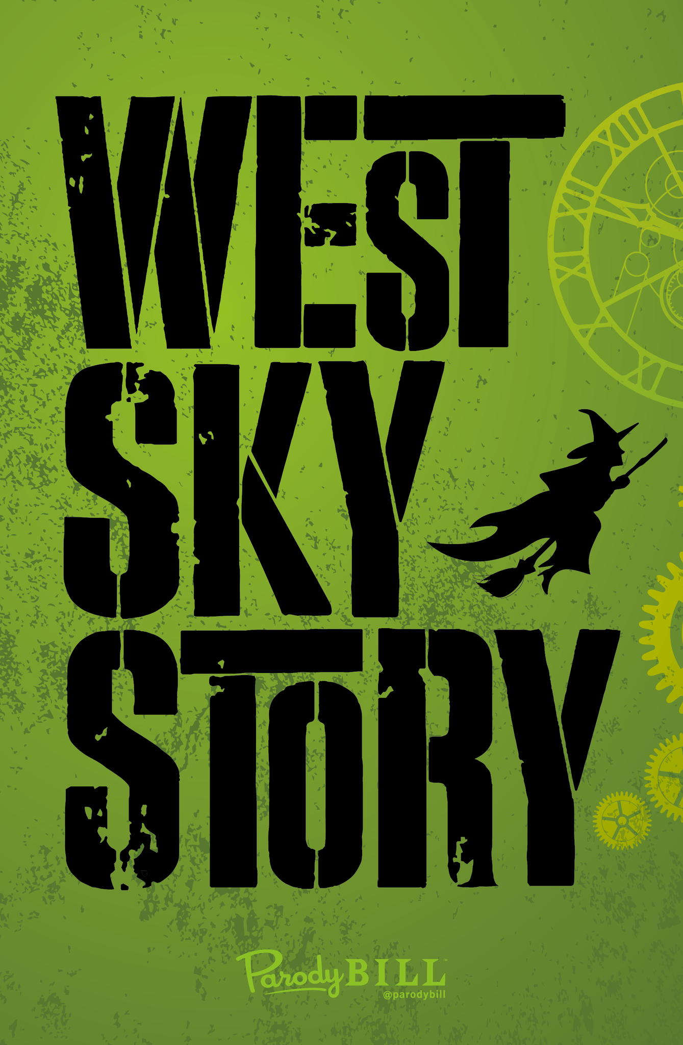 West Sky Story Print