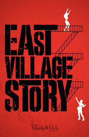 East Village Story Print
