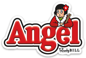 Angel Die Cut Sticker