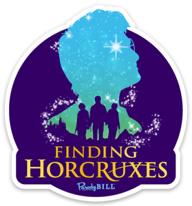 Finding Horcruxes Die Cut Sticker