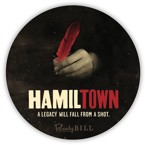 Hamiltown Die Cut Sticker