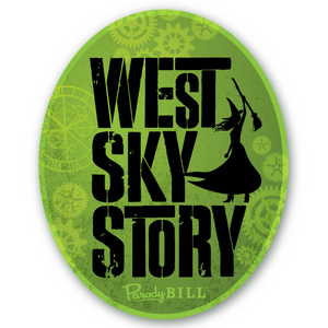 West Sky Story Die Cut Sticker