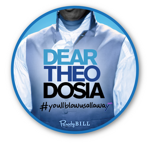 Dear Theodosia Die Cut Sticker