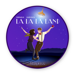 La La La Land Die Cut Sticker