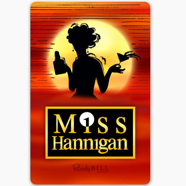 Miss Hannigan Sticker