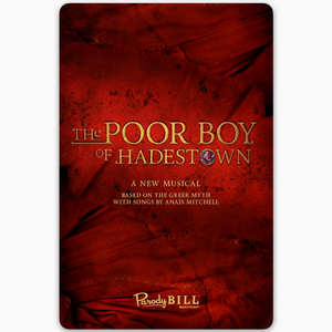 Poor Boy of Hadestown Sticker