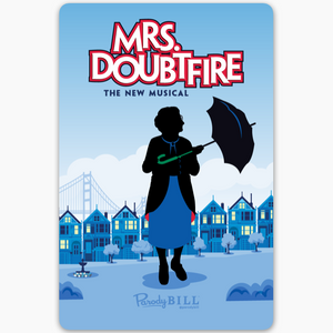 Mrs. Doubtfire Sticker