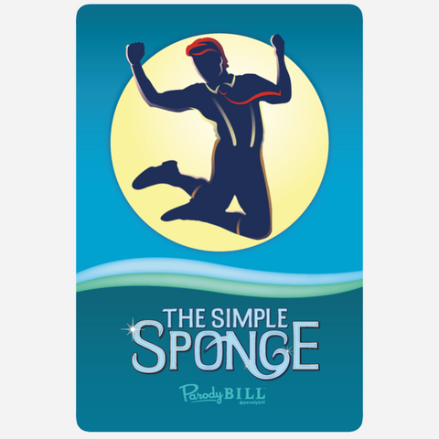 The Simple Sponge Sticker