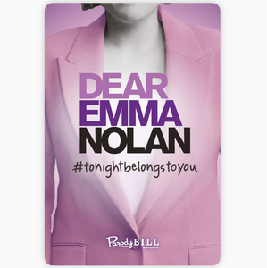 Dear Emma Nolan Sticker