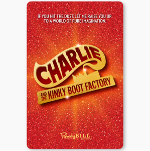 Charlie and the Kinky Boot Factory Collectible Card