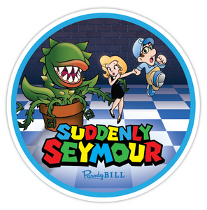 Suddenly Seymour Die Cut Sticker
