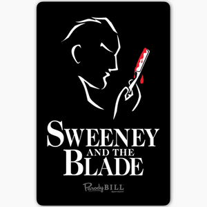 Sweeney and the Blade Sticker