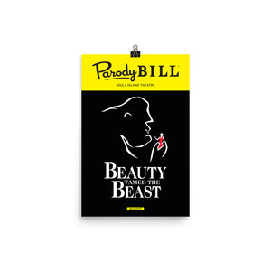 Beauty Tamed the Beast - Parodybill Poster