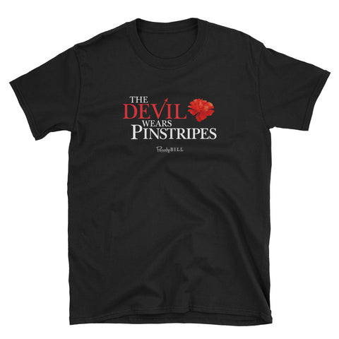 The Devil Wears Pinstripes - Graphic Tee