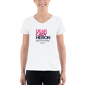 Dear Cady Heron - Women's Casual V-Neck Shirt