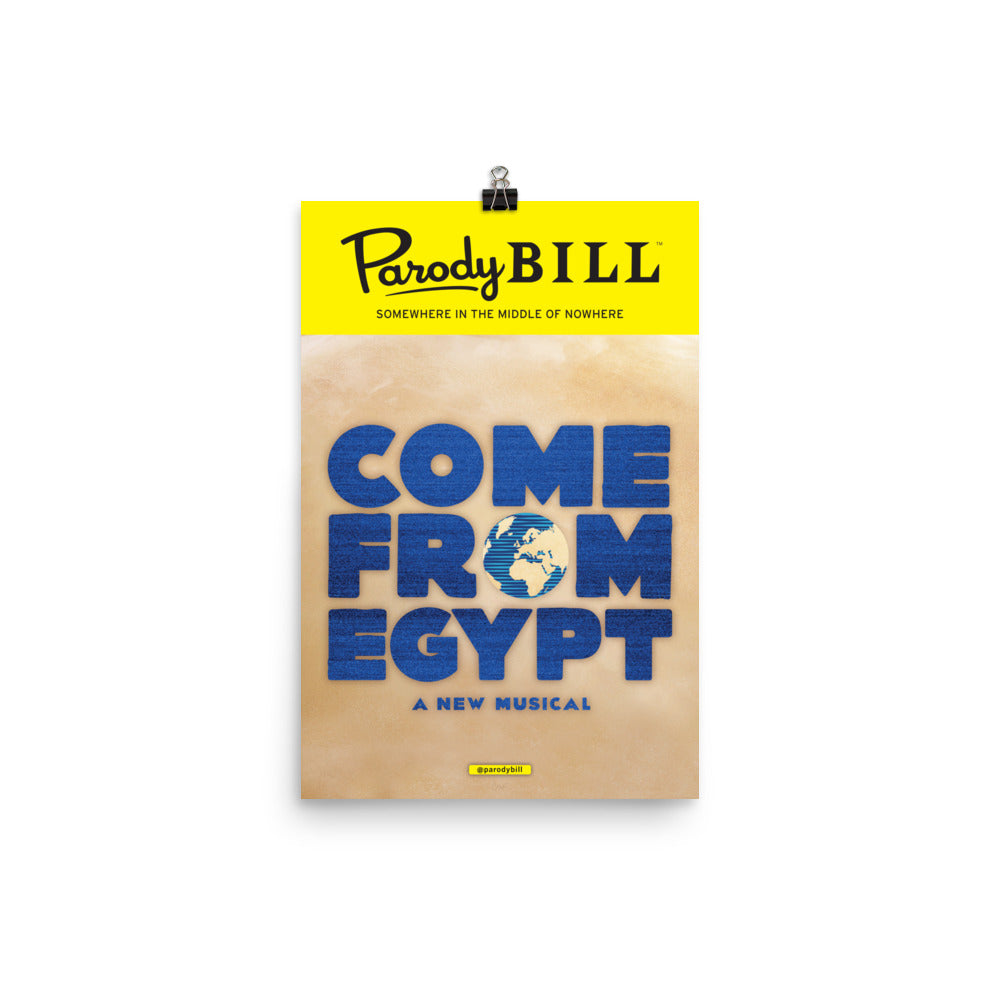Come From Egypt - Parodybill Poster