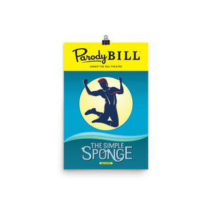 Simple Sponge - Parodybill Poster