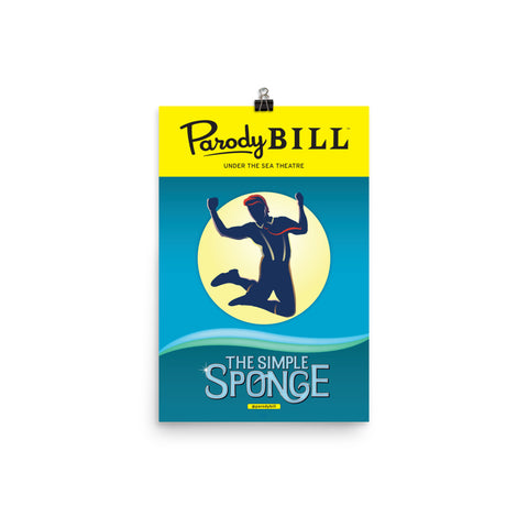 Simple Sponge - Parodybill Poster